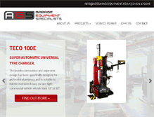 Tablet Screenshot of agsgarageequipment.co.uk